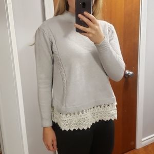 Dreamy cotton-blend sweater